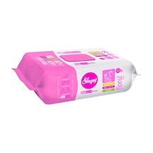4 Adet Sleepy Kişisel Bakım Havlusu Floral 100'lü Diğer