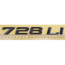 Bmw Uyumlu 728 Li Siyah Yazı