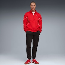 Puma Poly Piping Erkek Eşofman Takımı 691765-11 Kırmızı