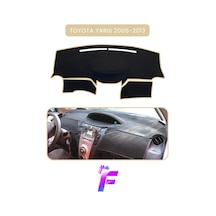Toyota Yaris 2005-2013 Torpido Örtüsü Güneşten, Isıdan, Çatlamadan Korur Oto Aksesuar B61 Bej