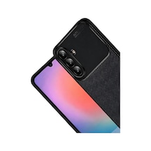 Samsung Galaxy  Uyumlu  S26 Plus Auto Focus Karbon Kapak - Siyah