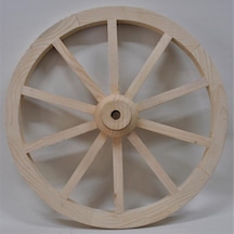 Otantik Ahşap At Arabası Tekeri 80 Cm. (501948947) Diğer