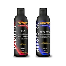Netfer 2'li Kalın Pasta Cila Set - 2x100 Ml