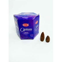 10 Adet Geri Akış Backflow Şelale Tütsü Konisi Tütsü Back Opium Çiçeği Kokulu