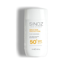 Sinoz Günlük Kullanım Spf50+ Fluid Güneş Kremi 50 Ml - 6 Adet Tarı