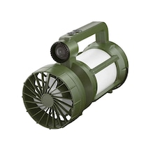 Panther Solar Fanlı Kamp Lamba Pt-576 Çok Renkli