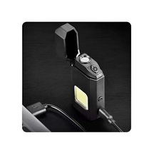 Type-c Şarjlı Elektrikli Çakmak Cep Işığı Su Geçirmez Cob Led Ps-m8 Çok Renkli