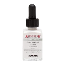 Schmincke : Aero Color Akrilik Mürekkep : 28 Ml : 900 Aero Shine Silver