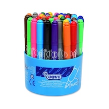 Jovi 12 Renk Maxi Keçeli Kalem Kovada 12X4 48 Adet