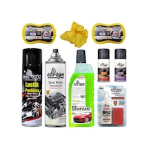 Süt Silikon Lastik Parlatıcı Motor Klima Temizleyici Bez Ebrayn