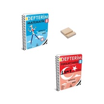 Lgs 8. Sınıf Defterim Matematik Ve Inkılap Tarihi + Telefon Standı