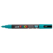 Uni-ball Markör Boyama Posca Su Bazlı Poster 0.9-1.3 Mm Zümrüt Yeşili Pc-3m Çok Renkli