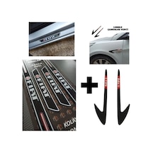 Fiat Stilo Kapı Eşiği + Logolu Çamurluk Venti Set