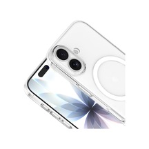 İphone 17 İle Uyumlu Ic Çipli Animasyonlu M-safe Sararmaz Pc Premium Slim Şeffaf Kılıf