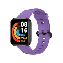 Xiaomi Redmi Watch 2 Lite Uyumlu Klasik Zore Kordon-kırmızı