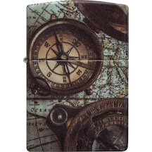 Zippo 49352 Compass Design Çakmak - 49916-100740
