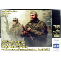 Masterbox 35226 1/35 Ölçek, Rus-ukrayna Savaşı, Ukrayna Bölgesel Savunma Kuvvetleri, Plastik Figür Kiti-55843