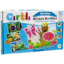 Lc7207 Laço. Cırtlı Hikaye Kartları Renkler