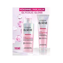 Elseve Glycolic Gloss Mükemmel Parlaklık Saç Bakım Seti PKT.ELSEVE.014
