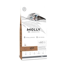 Molly Düşük Tahıllı Hypoallergenic Kuzulu Yetişkin Kedi Maması 15+1 Kg