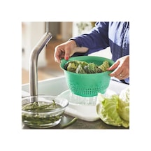 Ikea Uppfylld Plastik Süzgeç 24 X 30 X 12 Cm Yeşil