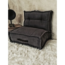 Colormix Seva, Sirtli Oturma Minderi, Minder, Bahçe Minderi ,oturma Odasi Minderi, Kalorifer Önü, Yer Minderi Antrasit