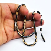 Tesbih Pasajı Bilek Boy Mavi Kapsül Kesim Gaffur Ağacı Tesbih