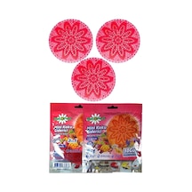 Mini Lavabo Pisuvar Süzgeci Koku Giderici Tropical 3'lü Paket