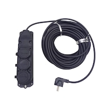 3lü 20 Mt Uzatma Kablosu Çantalı Kauçuk Priz 3x1.5 Cca Kablo 5399 10