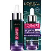 L'oréal Paris Revitalift Hyaluronik Asit Yağ Karşıtı Gece Serumu 30 Ml