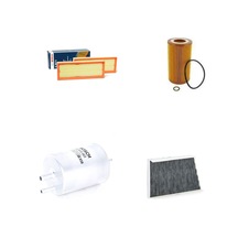 Bosch Filtre Bakım Seti Mercedes C320 W203 2001-2006 Benzin Hava + Yağ F + Yakıt F. + Polen Sardes
