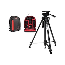 Deyatech Canon Dslr Sırt Asklı Çanta + 147 CM Dslr ve Tripodu