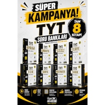 Üçgen Akademi Süper Kampanya Tyt Soru Bankası Tam 8 Kitap