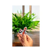 Spiderman Temalı Sticker Seti, Bullet Journal Ve Defterler İçin Abanoz