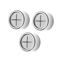 Yaleker 3 Adet Abs Cam Silikon Klipsli Duvar Kanca - Evcil Yıkama, Mutfak, Banyo İçin Deliksiz, Dayanıklı, Kolay Kurulum Gümüş