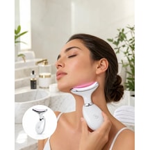 Astraltech Yüz Masaj Aleti With Iyon Ve Işık Tedavisi 3 Renkli Işık Çok Renkli