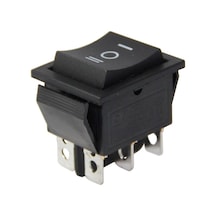 GENİŞ IŞIKSIZ 6 PINLI YAYLI ANAHTAR (MOM-OFF-MOM) IC-110