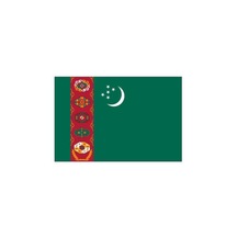 Türkmenistan Gönder Bayrağı 50X75