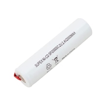 Supex Üst Üste Dik 2'li 2.4v 2000mah Süpürge Pili
