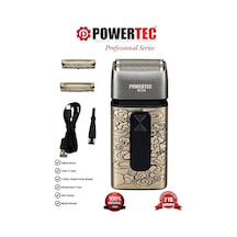 Powertec TR-575 Profesyonel Günlük Sakal Tıraş Makinesi + Yedek Başlık