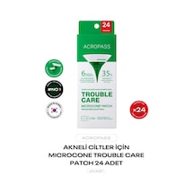 Yağ Bezesi Ve Akneler İçin Mikro İğneli Bant Trouble Care Microcone Patch 24 Lü