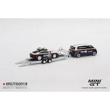 Mini Gt 1:64 Porsche 911 Dakar 718 Volkswagen Id. Buzz Roughroads Römorklu Set Mgts0019