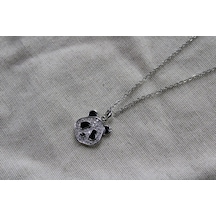 Byantep Panda Silver Çelik Kolye Byantep Panda Silver Çelik Kolye