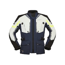 Modeka Panamerıcana Iı Waterproof Ceket Mavi Açık Gri