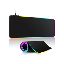 Rgb Led Gaming Mouse Pad 80x30 Xxl - 13 Renk Mod, Gaming Mousepad Işıklı, Oyuncu Büyük Keyboard Mouse Pad Kaymaz Us