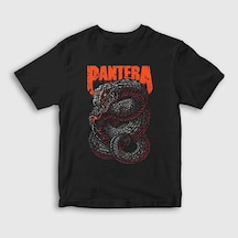 Presmono Unisex Çocuk Snake Pantera T-Shirt