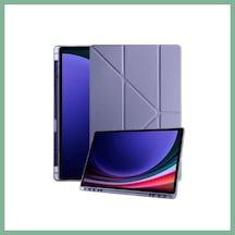 Bşkvirgo Galaxy Tab A11 Plus Kalemlikli Mars Tablet Kılıfı - Lavender Bsk2026