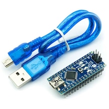 Arduino Nano Atmega328 FT232 Chip - Klon (USB Kablo Dahil)