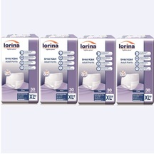 Lorina 6 Damla Emici Külot XL 30'Lu x 4 120 Adet
