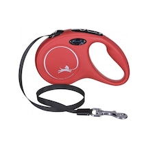 Flexi New Classic 5 Mt Şerit Tasma Small Kırmızı